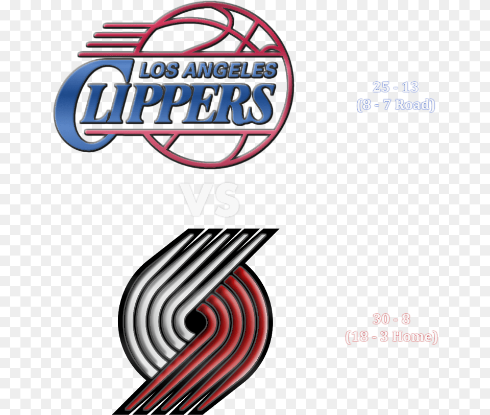 La Clippers Portland Trail Blazers Logo, Cutlery, Fork, Art, Graphics Free Transparent Png
