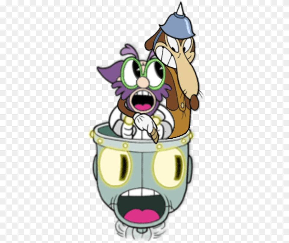 Transparent Lab Rat Cuphead Dr Kahl39s Robot, Baby, Person Free Png Download