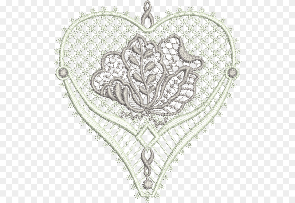 Transparent Lace Heart Jake The Dog Sticker, Chandelier, Lamp, Pattern Free Png Download