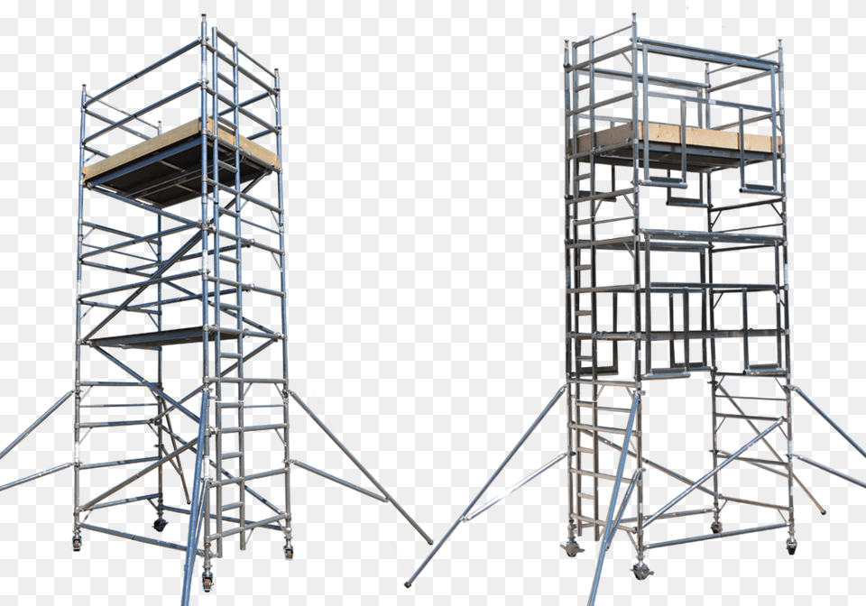 Transparent Ladders Aluminium Scaffolding Tower, Construction Free Png Download