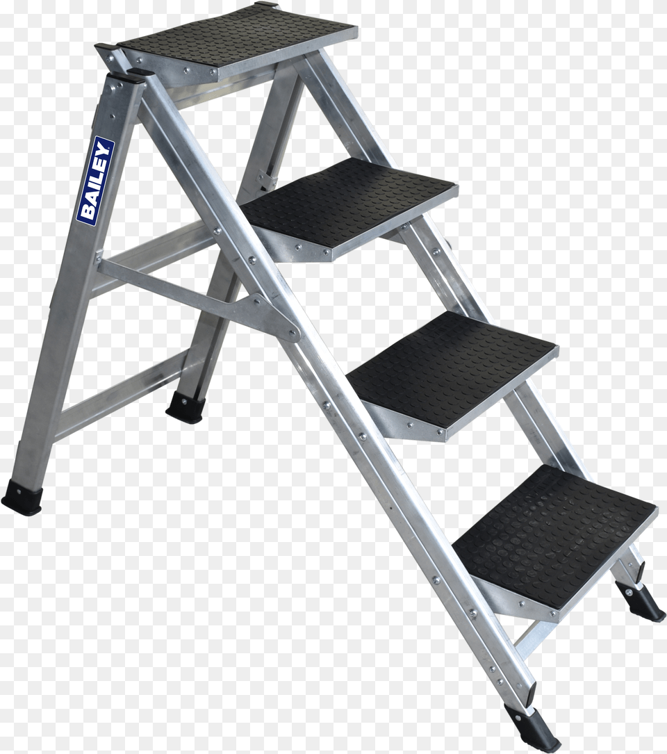 Transparent Ladders Aluminium Stairs 2 Step, House, Architecture, Building, Staircase Png