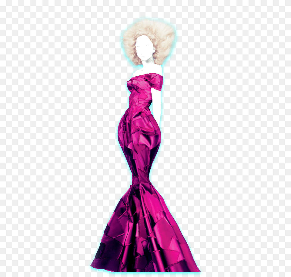 Transparent Lady Gaga Lady Gaga Vogue 2012, Clothing, Person, Gown, Formal Wear Free Png