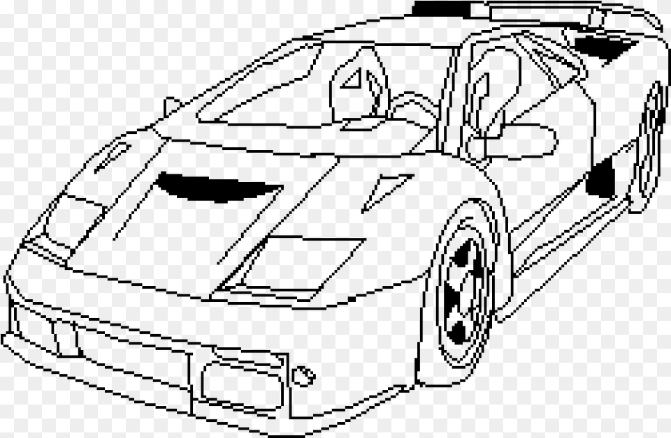 Transparent Lamborghini Countach Lamborghini, Gray Png