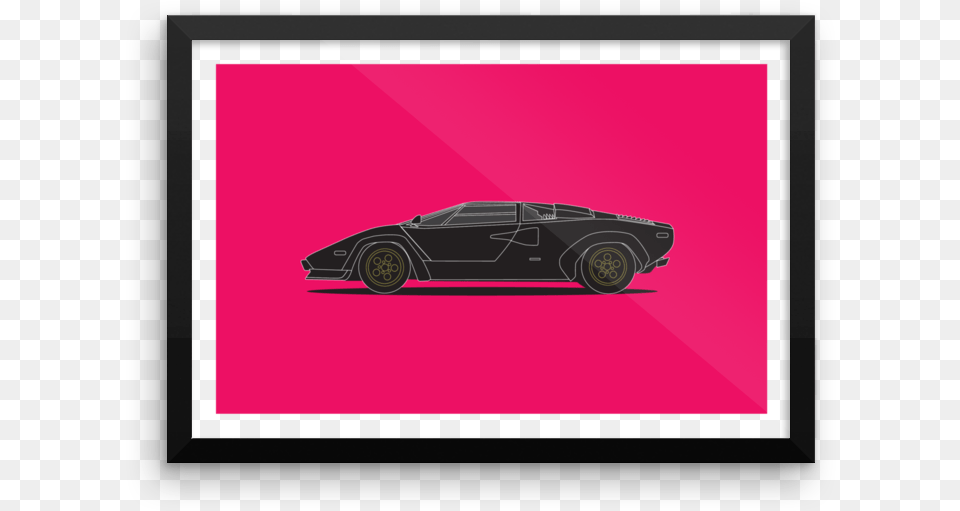 Transparent Lamborghini Countach Lamborghini, Alloy Wheel, Vehicle, Transportation, Tire Png Image