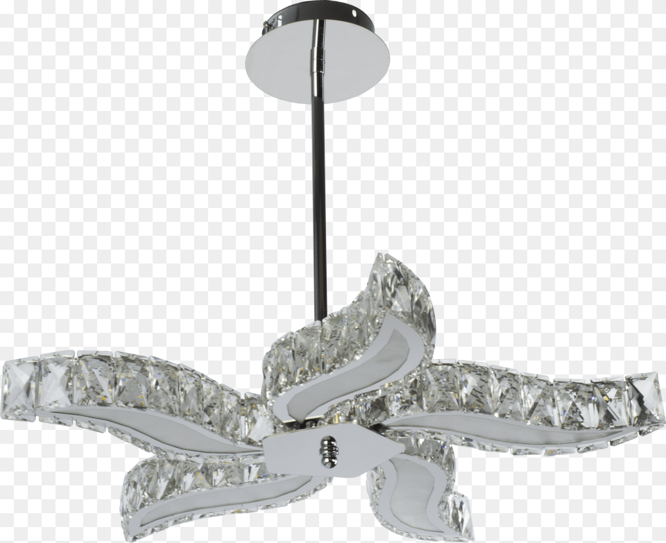 Lampara Cristal Lampara De Techo, Appliance, Ceiling Fan, Device, Electrical Device Free Transparent Png