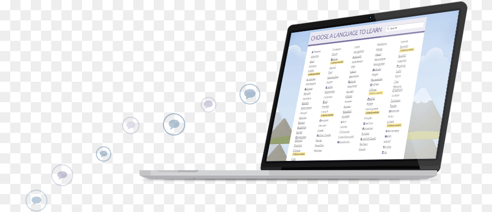 Transparent Language Online For Libraries Smartphone, Computer, Electronics, Pc, Tablet Computer Free Png Download