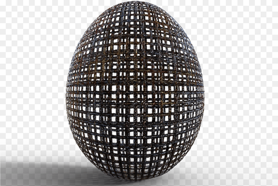 Transparent Large Grid Grid Egg, Sphere, Chandelier, Lamp Free Png Download