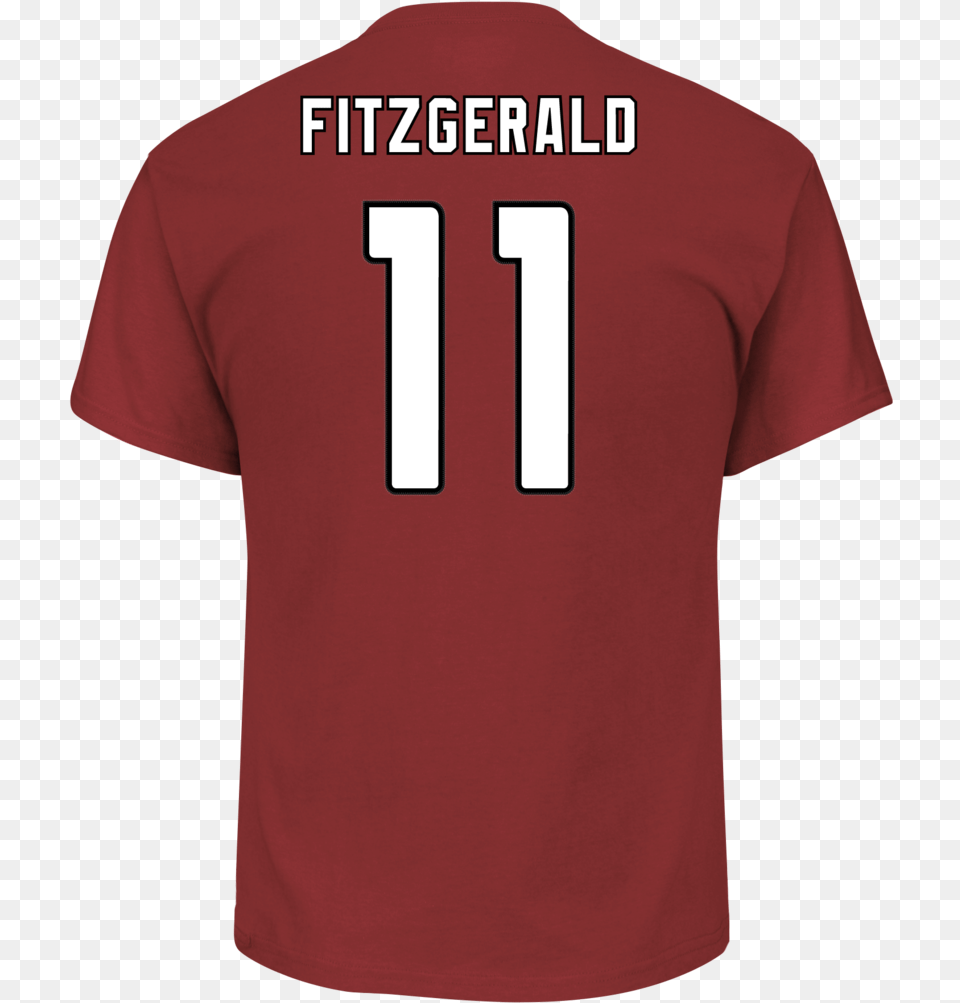 Transparent Larry Fitzgerald Larry Fitzgerald Jersey, Clothing, Shirt, T-shirt, Maroon Free Png