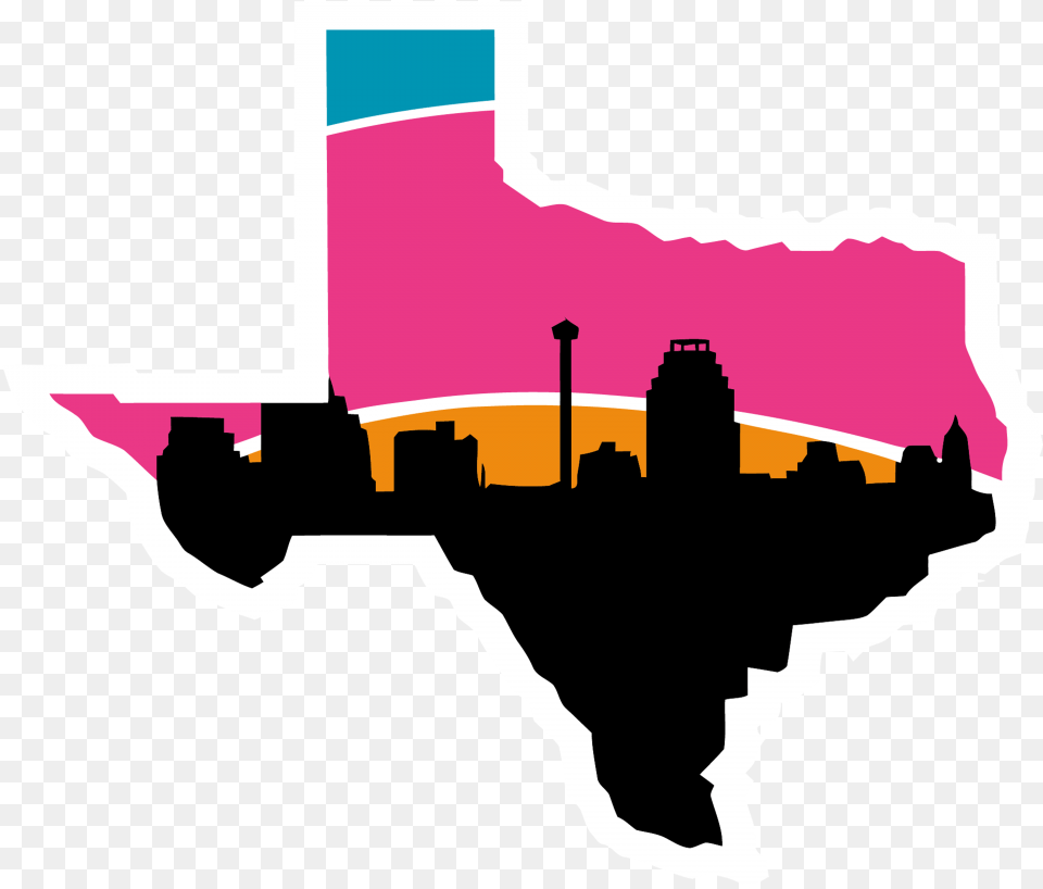 Transparent Las Vegas Skyline Silhouette San Antonio Spurs Logo Texas, Chart, Plot, Art, Graphics Free Png