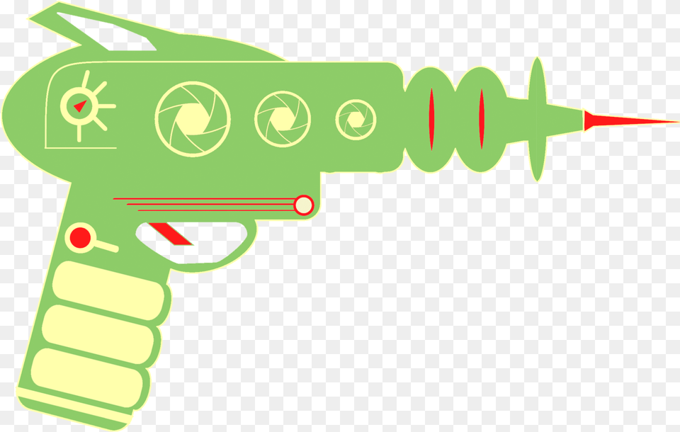 Transparent Laser Gun Ray Gun, Toy, Water Gun, Dynamite, Weapon Png Image