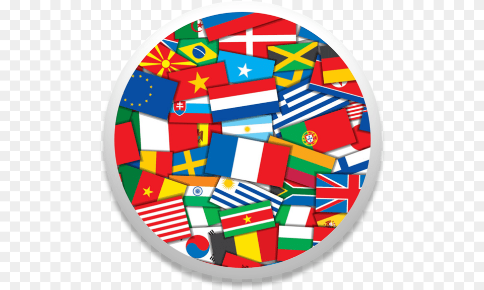 Transparent Latin America Flags Latin American Flags In Circle Free Png