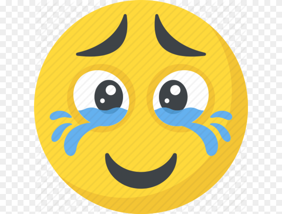 Transparent Laughing Meme Smiley Face With Tears Png