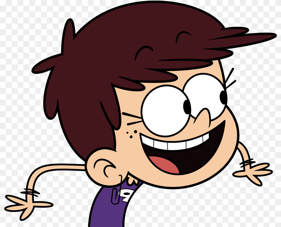 Transparent Laughing Mouth Loud House No Laughing Matter Luna Vector, Cartoon, Animal, Fish, Sea Life Png