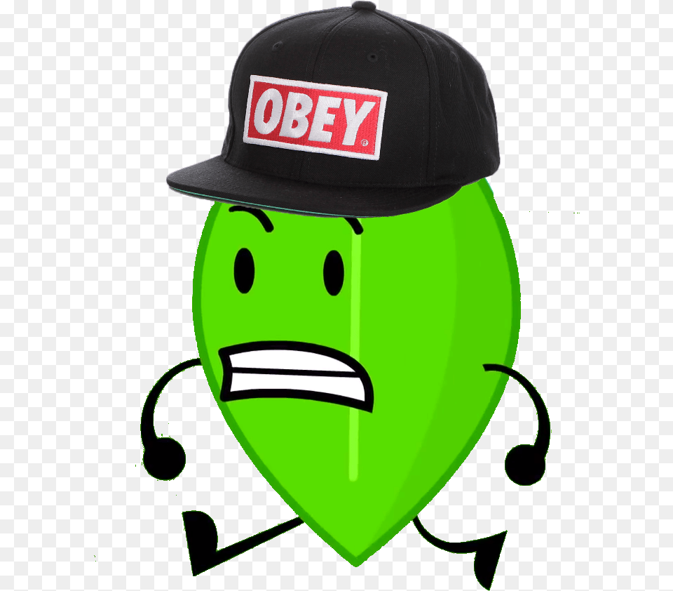 Transparent Leafy Bfdi Leafy Is Here, Baseball Cap, Cap, Clothing, Hat Free Png Download