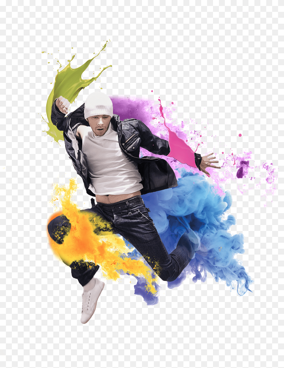 Transparent Leaping Dancer Clipart Hip Hop Bailarines, Art, Purple, Graphics, Adult Free Png Download