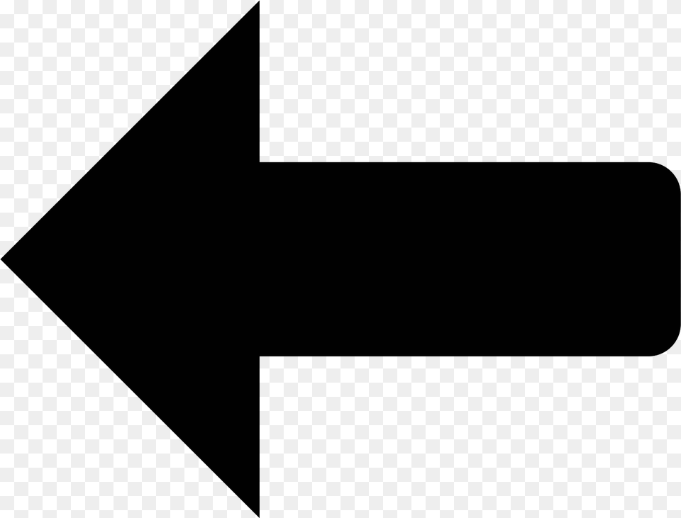 Left Arrow Left Arrow Black And White, Gray Free Transparent Png