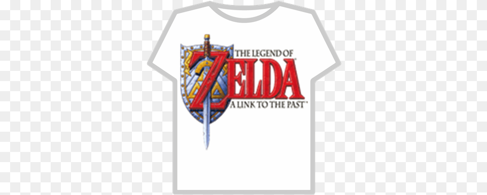 Transparent Legend Of Zelda A Link To The Past Roblox Legend Of Zelda A Link, Clothing, T-shirt, Sword, Weapon Png Image