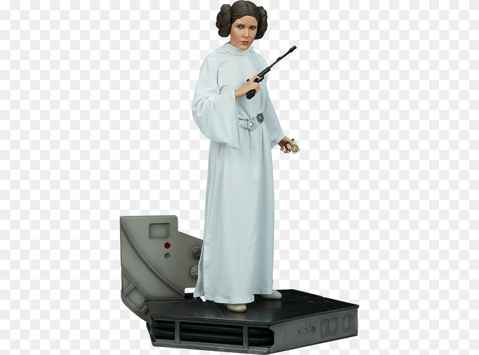 Transparent Leia Organa Sideshow Leia Premium Format, Adult, Clothing, Coat, Female Png