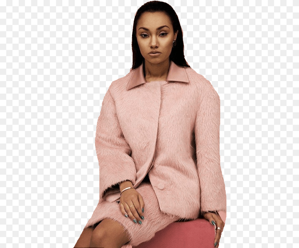 Transparent Leigh Anne Pinnock Little Mix For You Magazine, Adult, Clothing, Coat, Female Png