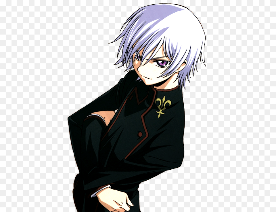 Transparent Lelouch Vi Britannia With White Hair Lelouch Vi Britannia, Adult, Publication, Person, Female Png