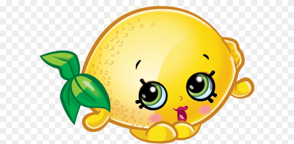 Transparent Lemon Emoji Cartoon Shopkins, Clothing, Hardhat, Helmet, Citrus Fruit Free Png