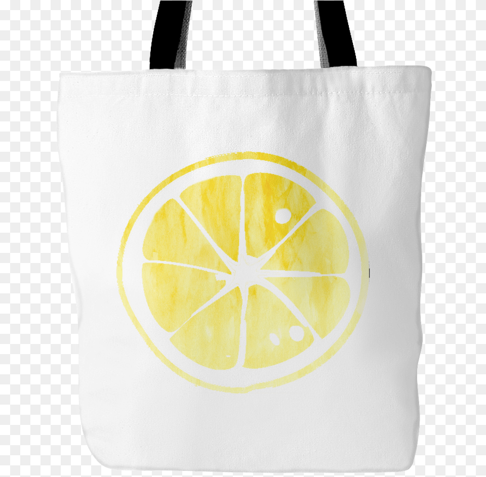 Transparent Lemon Slice Tote Bag, Accessories, Produce, Plant, Handbag Png