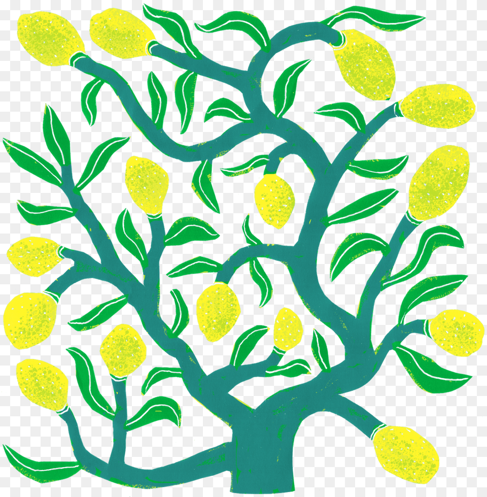 Lemon Tree, Plant, Art, Painting, Graphics Free Transparent Png
