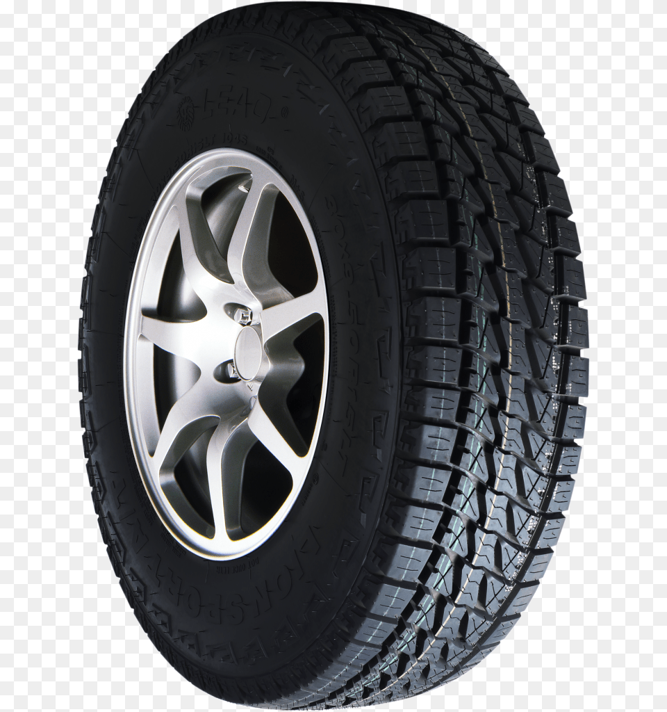 Transparent Leo Leao A T Tyre 265 65, Alloy Wheel, Car, Car Wheel, Machine Free Png