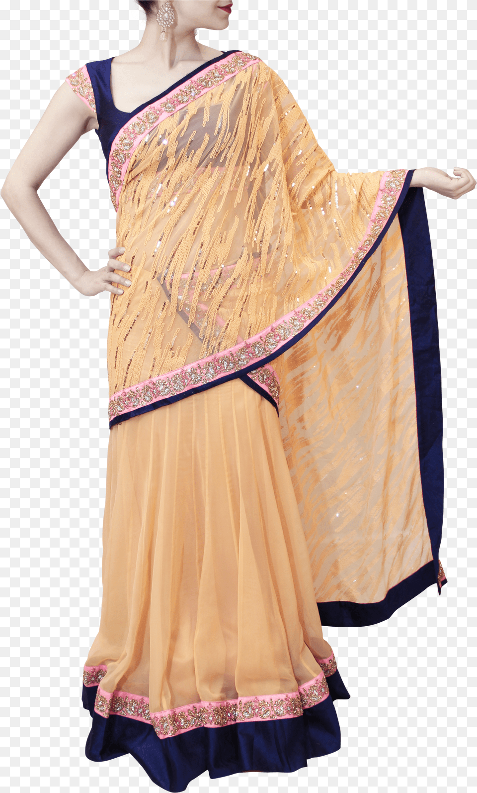 Library And Royal Blue Lehenga Silk, Gray Free Transparent Png