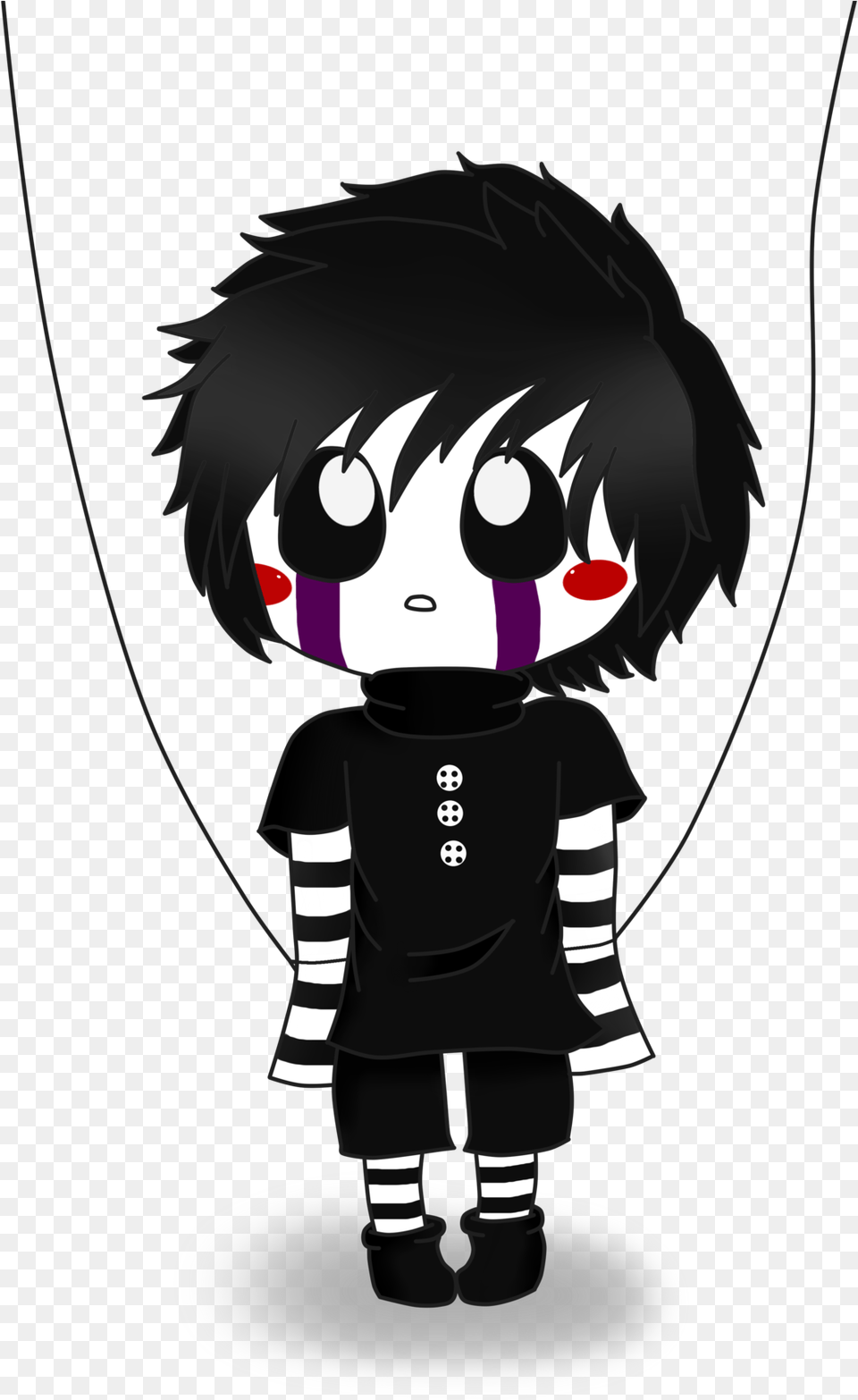 Transparent Library Chibi Anime Anime Puppet Master Fnaf, Book, Comics, Publication, Baby Free Png Download