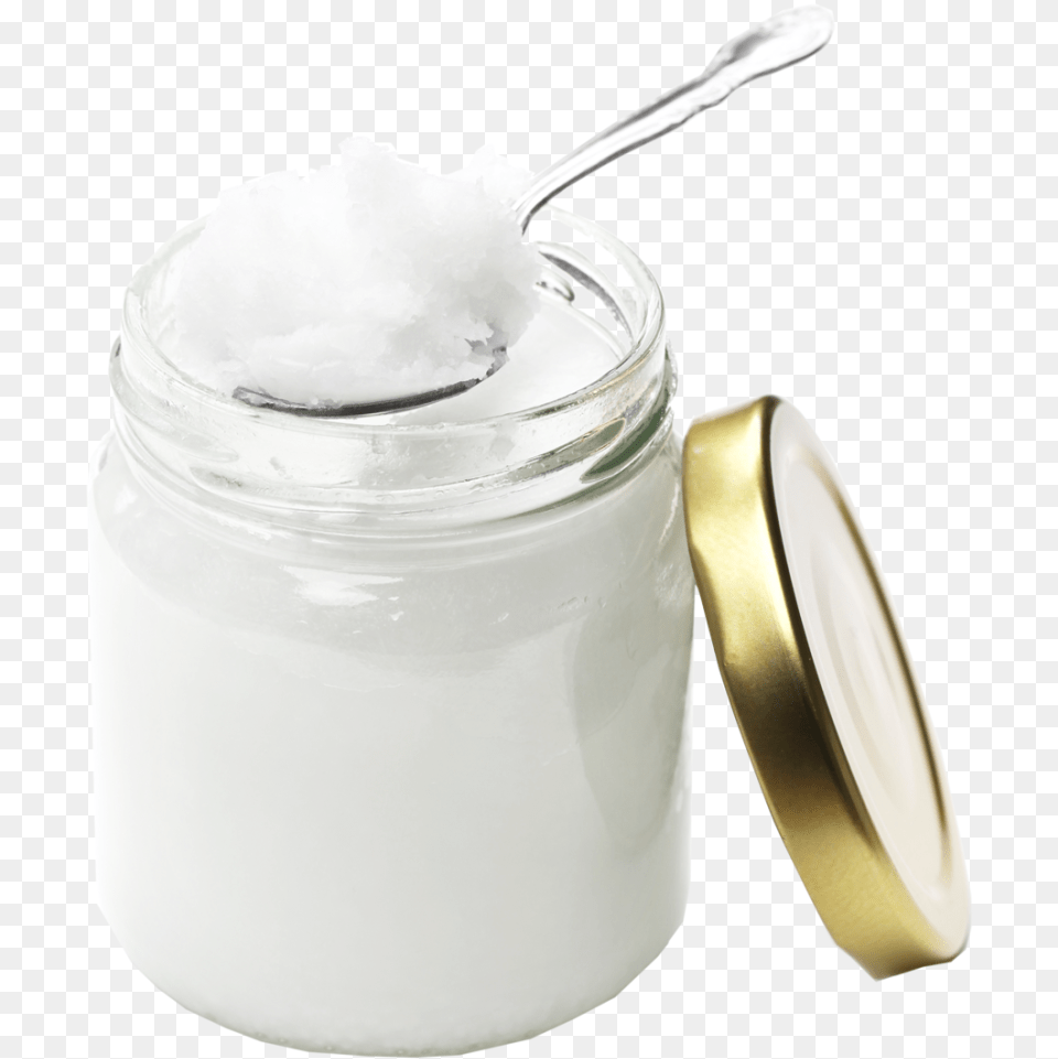 Library Coconut Oil Coconut Oil, Jar, Beverage, Milk, Dessert Free Transparent Png