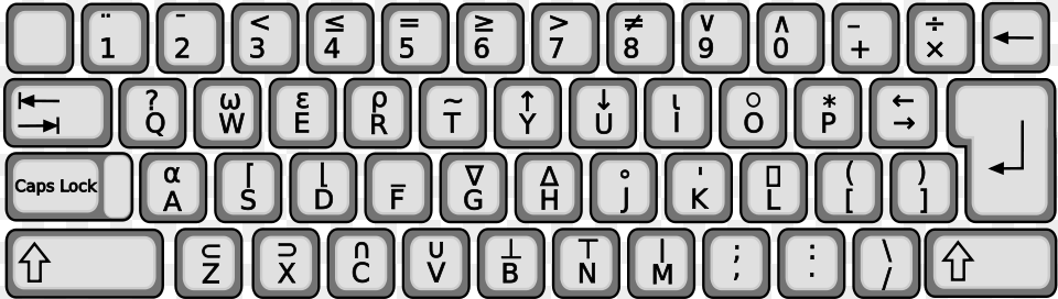 Transparent Library Demonstrating The Apl Programming Apl Keyboard, Computer, Computer Hardware, Computer Keyboard, Electronics Free Png Download