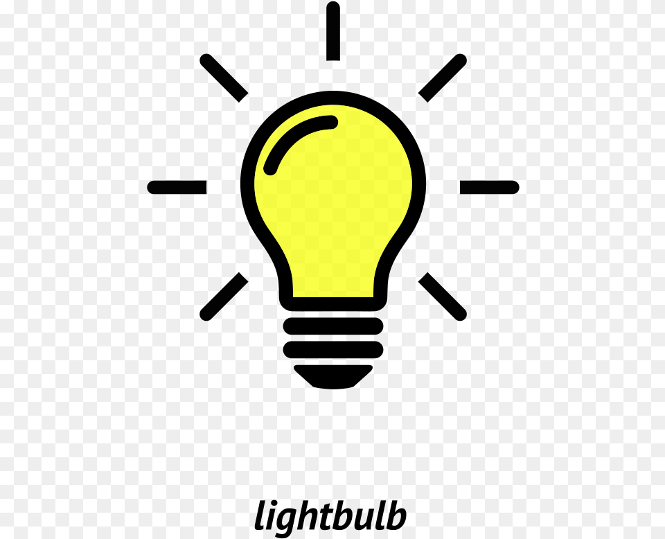 Transparent Light Bulb Animated, Lightbulb, Ball, Sport, Tennis Free Png