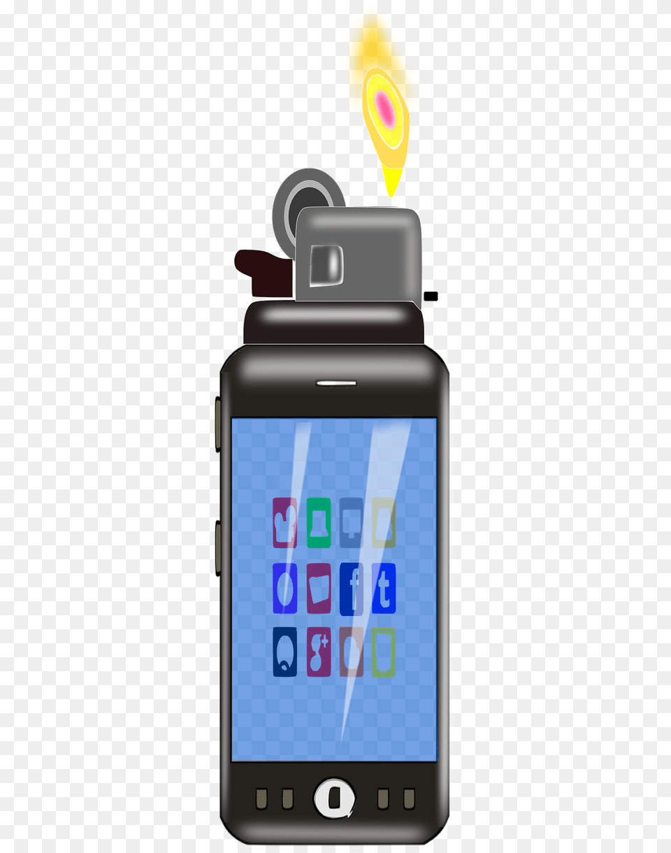 Lighter Cigarette Lighter, Electronics, Mobile Phone, Phone Free Transparent Png