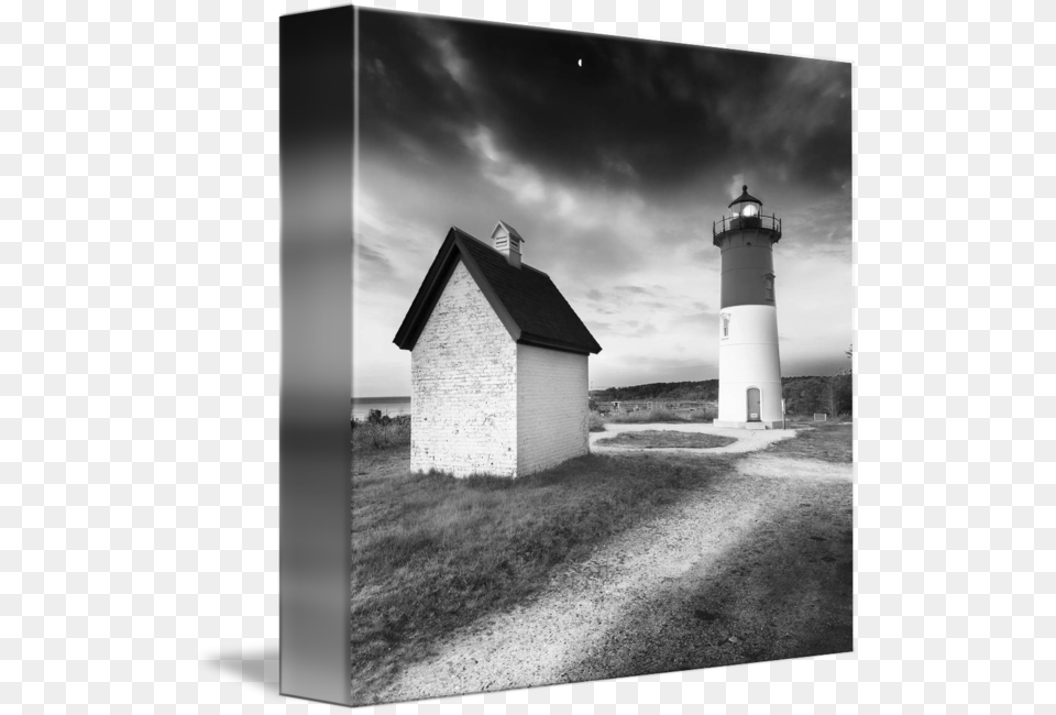 Transparent Lighthouse Clipart Black And White Lighthouse, Architecture, Building, Outdoors, Shelter Png