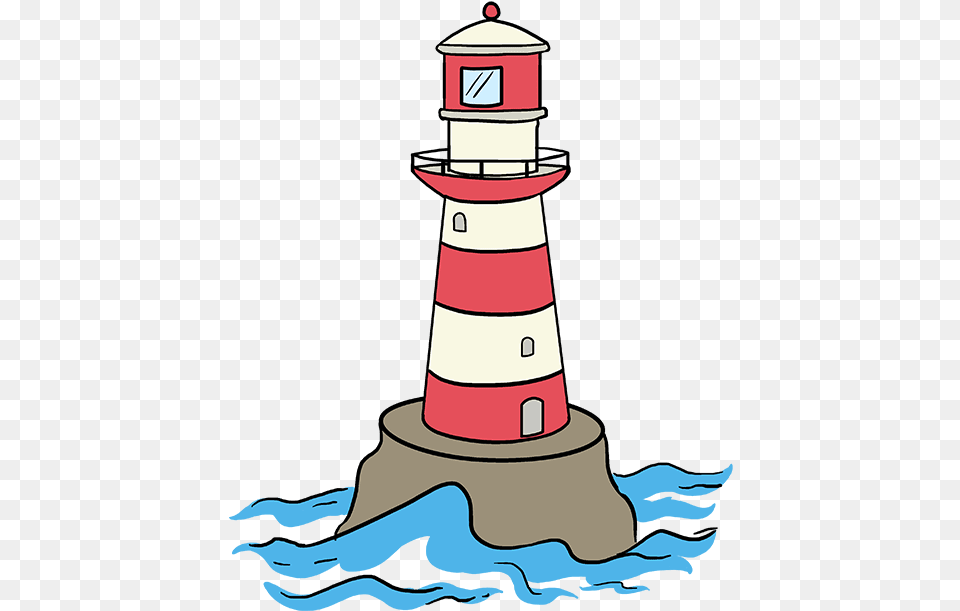 Lighthouse Drawing Of A Lighthouse, Architecture, Building, Tower, Beacon Free Transparent Png