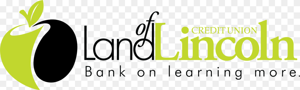 Transparent Lincoln Car Logo Land Of Lincoln Credit Union, Green, Food, Fruit, Plant Free Png