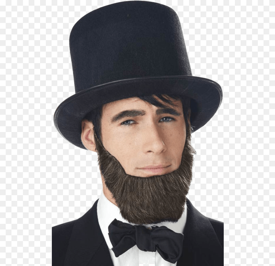 Lincoln Fancy Dress With Beard, Head, Suit, Clothing, Face Free Transparent Png