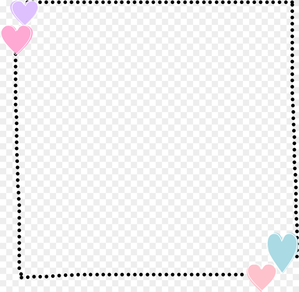 Transparent Line Frame Heart Free Png