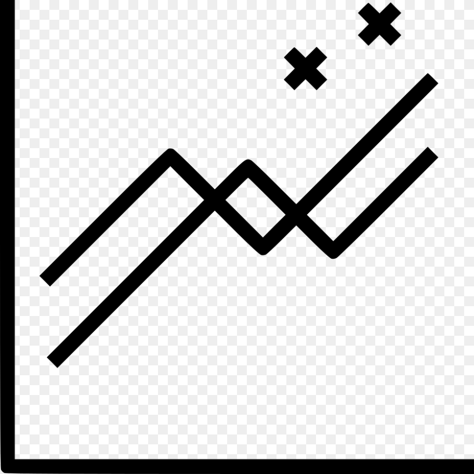 Line Graph Clipart Stock Chart Line, Cutlery, Fork Free Transparent Png