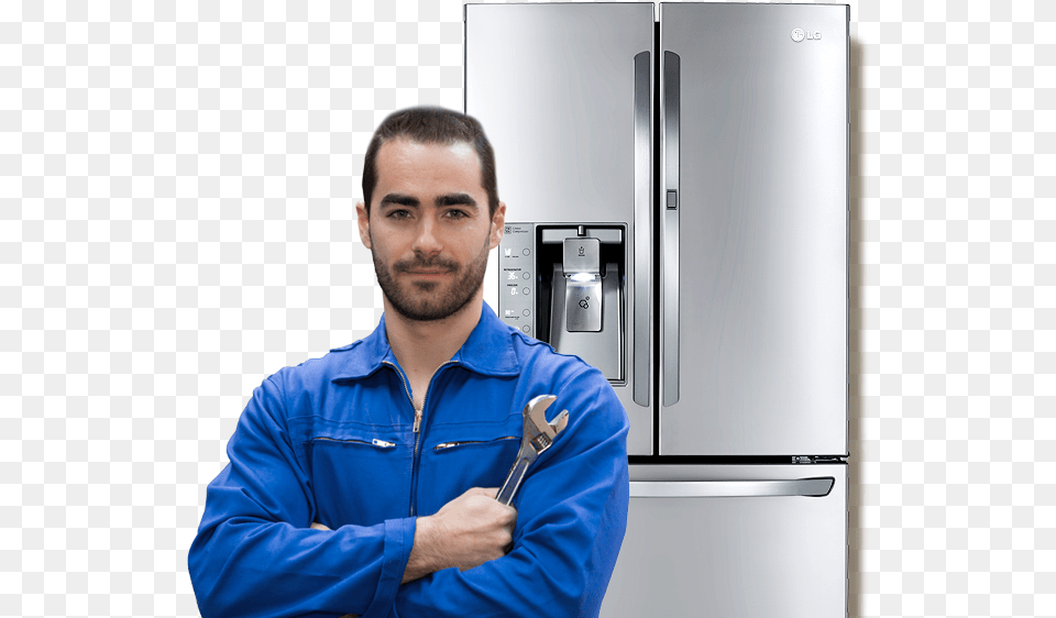 Transparent Linea Blanca Refrigerator, Adult, Male, Man, Person Png