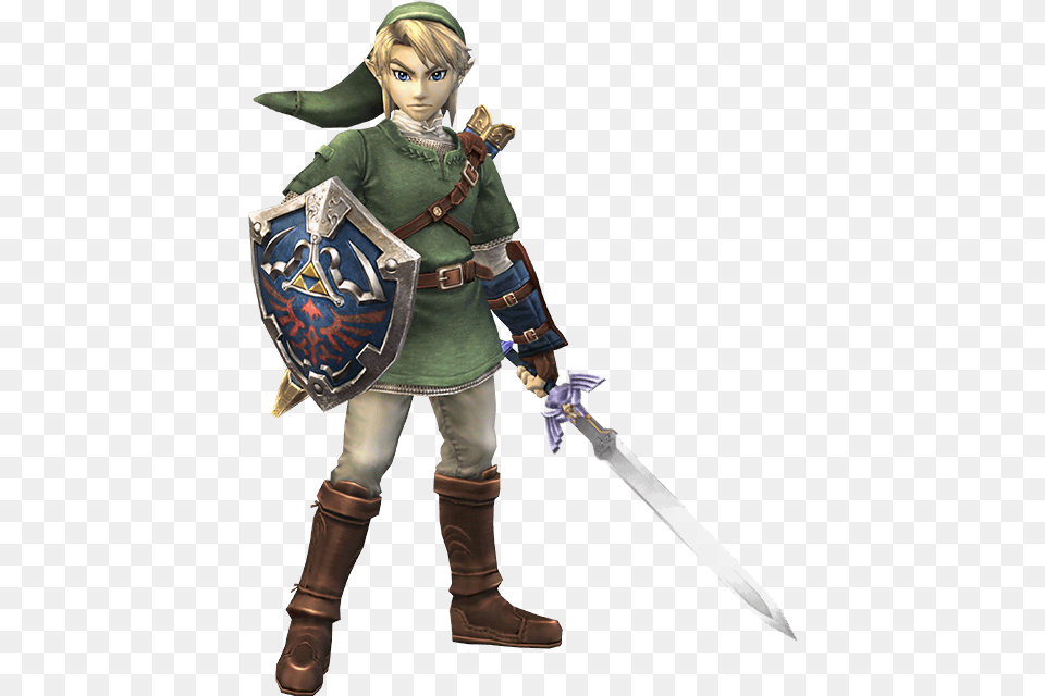 Transparent Link Super Smash Bros Link Super Smash Bros, Sword, Weapon, Person, Blade Png