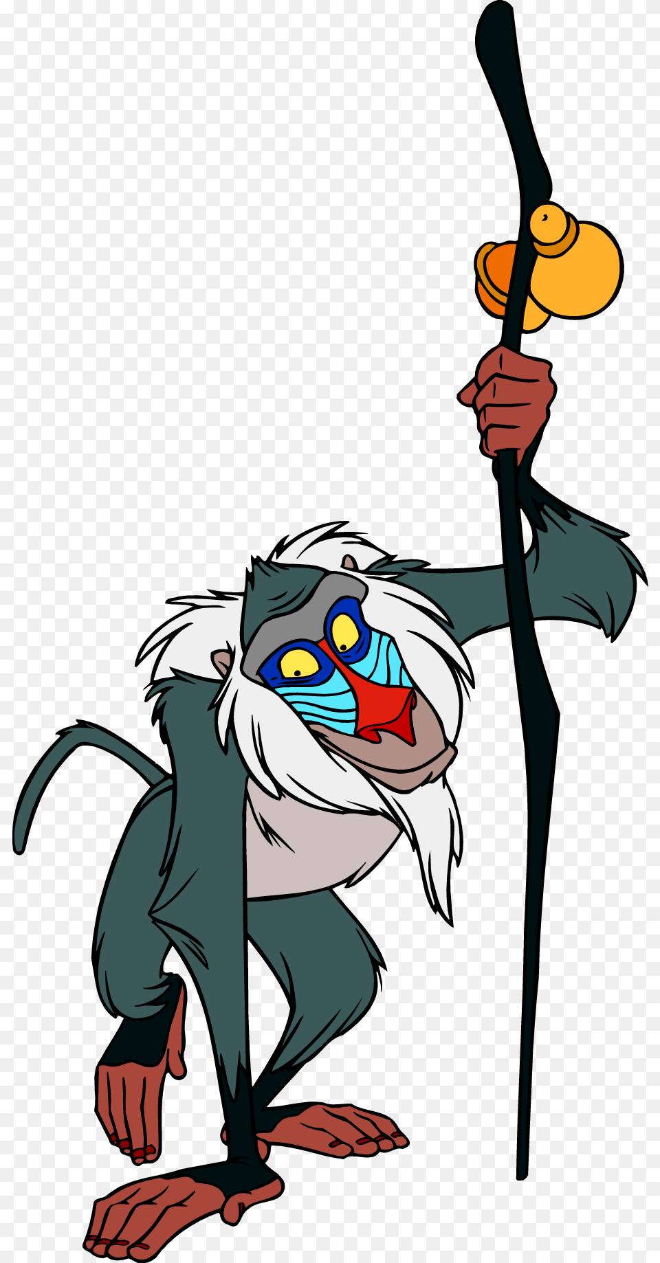 Transparent Lion King Characters Rafiki Lion King Cartoon, Book, Comics, Publication, Baby Free Png