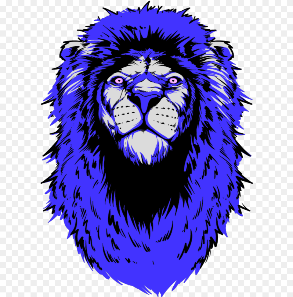 Transparent Lion Mane Red Lion Face Transparent Background, Wildlife, Mammal, Animal, Male Free Png Download