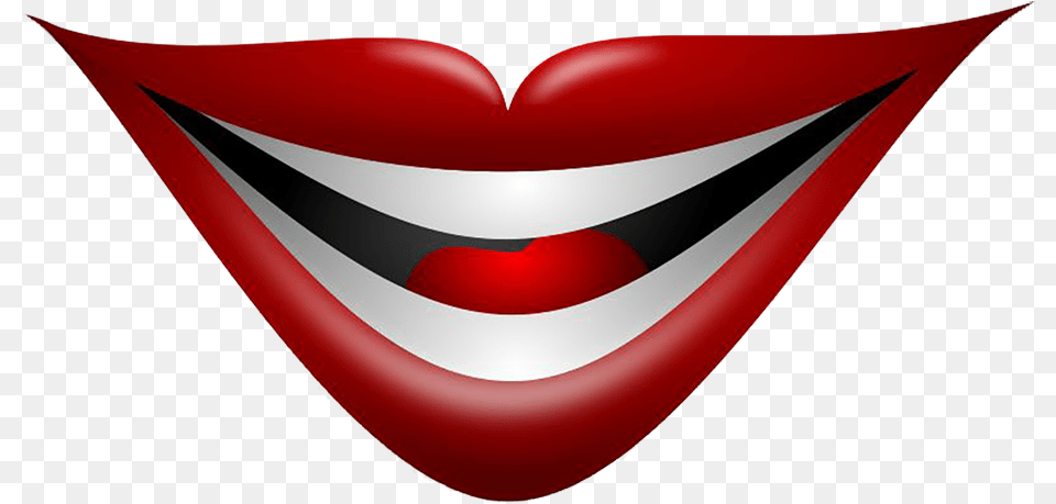 Transparent Lips Clip Art Joker Mouth, Logo Free Png