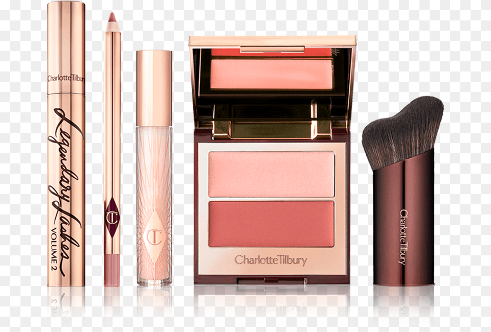 Transparent Lipstick Smear Charlotte Tilbury Pretty Youth Glow Filter, Cosmetics, Brush, Device, Tool Free Png