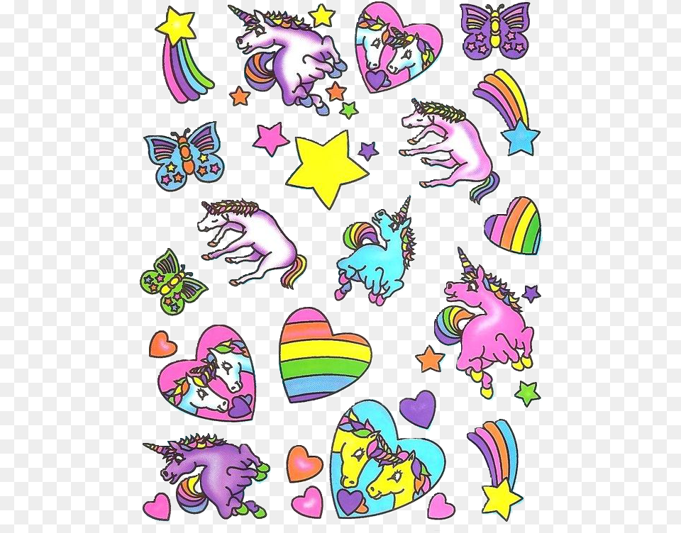 Transparent Lisa Frank Unicorn Lisa Frank Rose Stickers, Purple, Baby, Person, Animal Png