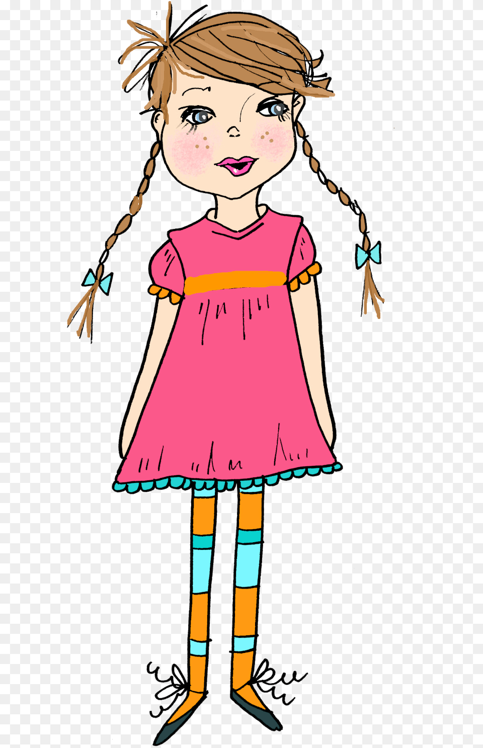 Little Girl Clipart, Person, Child, Female, Face Free Transparent Png