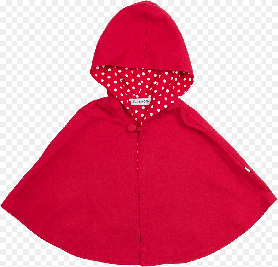 Transparent Little Red Riding Hood Clipart Hoodie, Clothing, Coat, Fashion, Knitwear Free Png Download