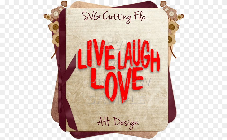 Transparent Live Laugh Love Paper Lantern, Text Free Png